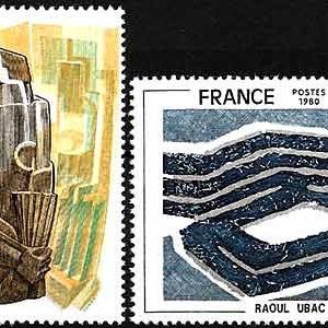 Serie sellos Francia 2074/75 (**)