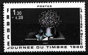 Serie sellos Francia 2078 (**)
