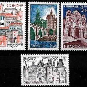 Serie sellos Francia 2081/84 (**)