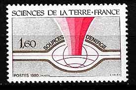 Serie sellos Francia 2093 (**)