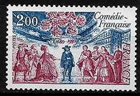 Serie sellos Francia 2106 (**)