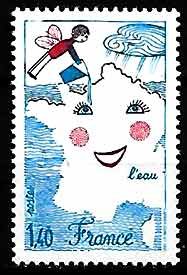 Serie sellos Francia 2125 (**)