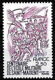 Serie sellos Francia 2140 (**)