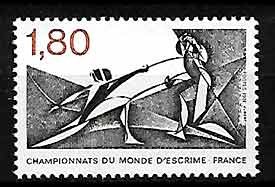 Serie sellos Francia 2147 (**)