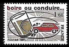 Serie sellos Francia 2159 (**)