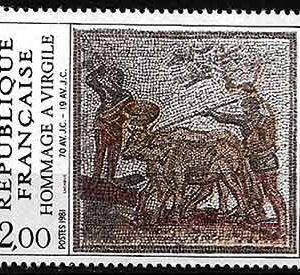 Serie sellos Francia 2174 (**)