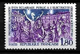 Serie sellos Francia 2224 (**)
