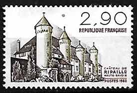 Serie sellos Francia 2232 (**)