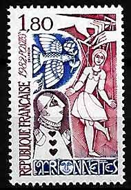 Serie sellos Francia 2235 (**)