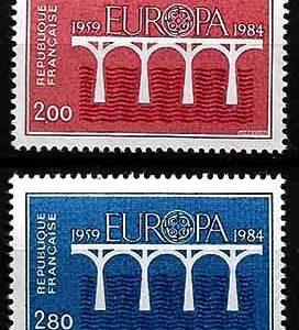 Serie sellos Francia 2309/10 (**)