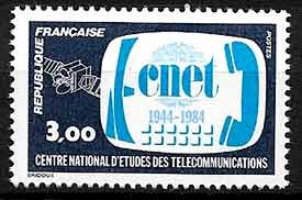 Serie sellos Francia 2317 (**)