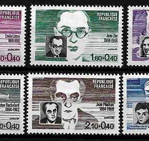 Serie sellos Francia 2328/32 (**)