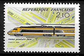 Serie sellos Francia 2334 (**)