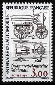Serie sellos Francia 2341 (**)