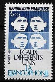 Serie sellos Francia 2347 (**)