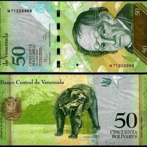 Billete Venezuela 000050 Bolivares S/C. 2011