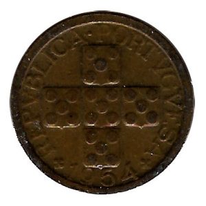 Moneda Portugal  0,10 centavos 1954. MBC+