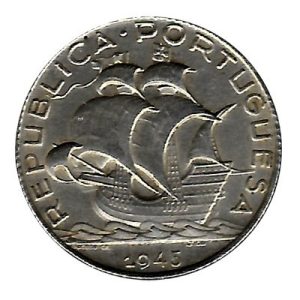 Moneda Portugal  005 escudos 1947 . MBC