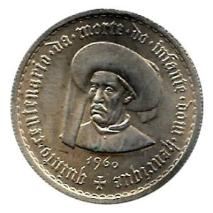 Moneda Portugal  005 escudos 1960 . S/C-