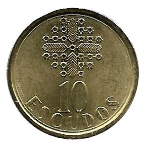 Moneda Portugal  010 escudos 1999 . EBC