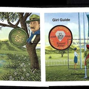 Sello Boy Scout San Vicente HB 26 (**) 1986