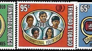 Sello Boy Scout Trinidad y Tobago 529/31 (**) 1985