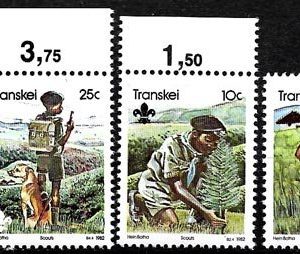 Sello Boy Scout Transkei 103/06 (**) 1982
