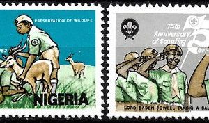 Sello Boy Scout Nigeria 399/00 (**) 1982