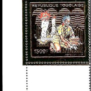 Sello Boy Scout Togo A 666 (**) 1990