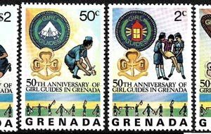 Sello Boy Scout Grenada 0674/79 (**) 1976