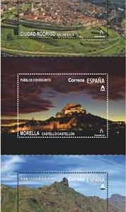 5383/86. Sello Pueblos con encanto 2020. Carné