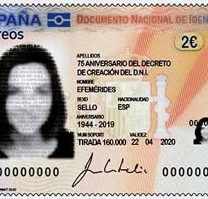 25. Sello Decreto creación del DNI 2020
