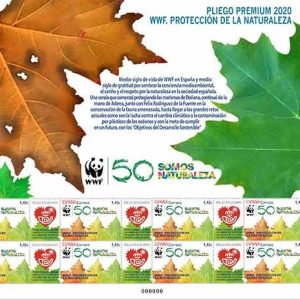 26. Sello WWF Protección de la Naturaleza 2020