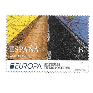 5402 Sello Europa – Antiguas Rutas Postales