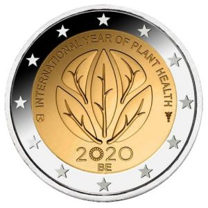 Moneda 2 euros de Bélgica 2020 Sanidad Vegetal «Coincard»
