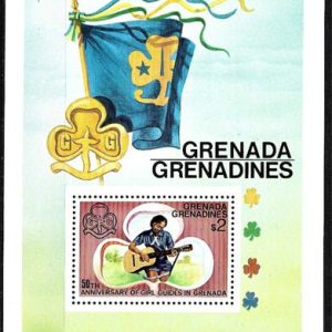 Sello Boy Scout Grenada-Grenadines HB 0019 (**) 1976