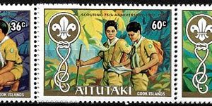 Sello Boy Scout Cook 345/47 (**) 1983