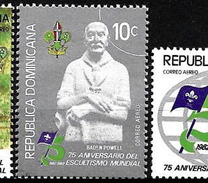 Sello Boy Scout Rep. Dominicana A403/05 (*) 1982