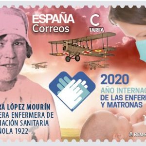 33. Sello Año Int. Enfermeras 2020