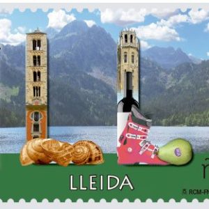 54. Sello 12 meses Lleida 2020