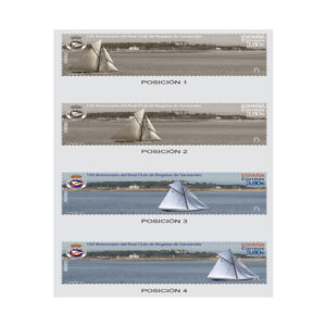 5417 Sello Real Club Regatas Santander «sello lenticular»