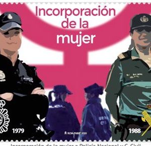 64. Sello Mujer en la Policia 2020