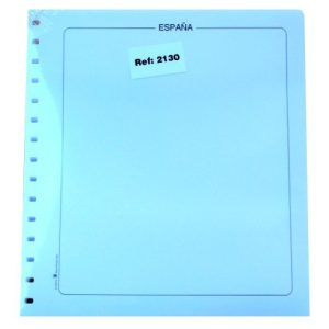Hojas sellos EDIFIL . Papel blanco, fondo gris – Sin Título