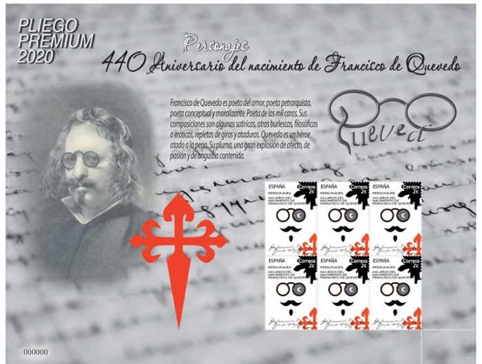 PLIEGO PREMIUM 095 Francisco de Quevedo 2020