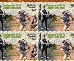 72. Sello Centenario Legion 2020