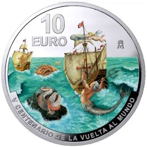 Año 2020. Moneda 10€ V Centenario Vuelta al Mundo 2ª
