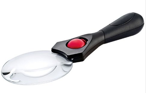 Lupa de Mango Led (3x y 5x). Lindner