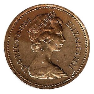 Moneda Gran Bretaña 1 Pound 1983 MBC