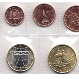 Serie monedas euro Italia 2005 SC