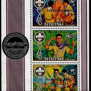 Sello Boy Scout Cook HB 042 (**) 1982
